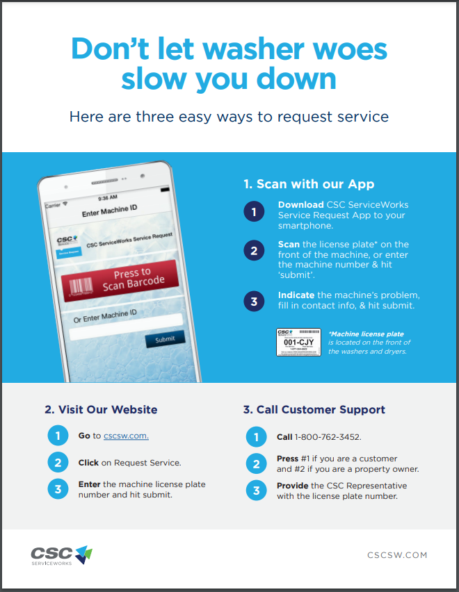 Three Ways to Request Service